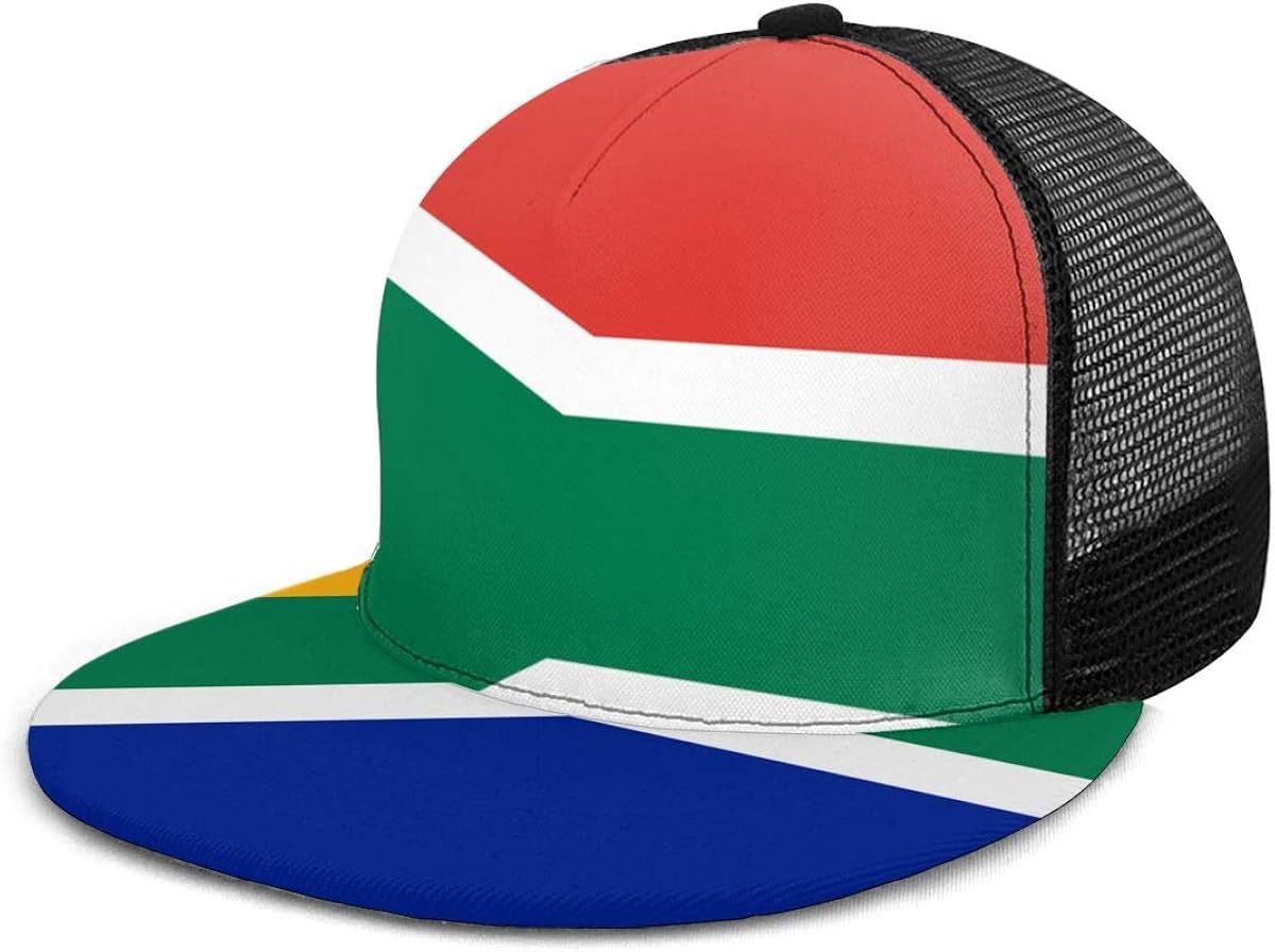 Sun Hats South Africa Flag 3D Print Adjustable Classic Snapback Cap Hat