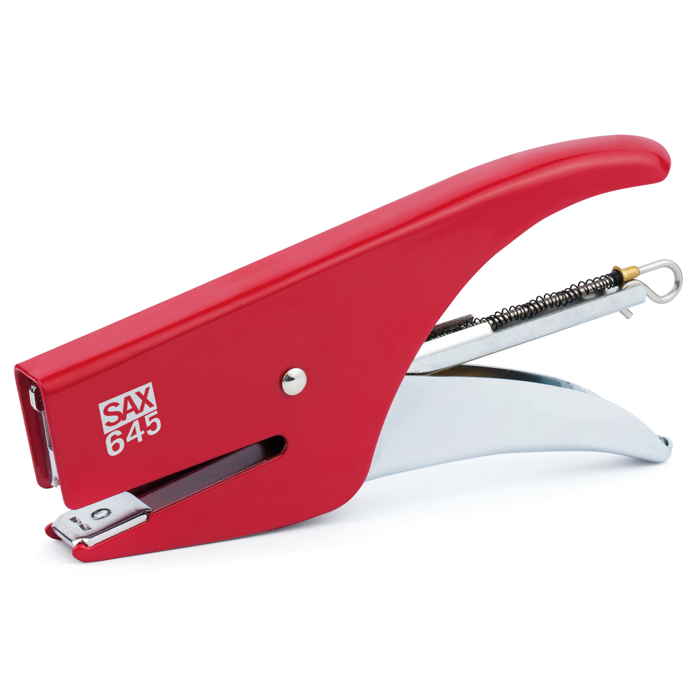 SAX Stapler | for 20 Sheets | for No. 6/4 Staples | Red