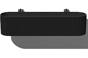 Veradek Demi Series Railing Planter - Hanging Planter Box for Windowsill/Balcony | Plastic-Stone Composite w/Railing Bracket 