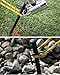 Obecome Tent Stakes,4 Pack Heavy Duty Camping Stakes,8 inch High Strength Steel Camping Tent Stakes Peg Unbreakable and Inflexible for Outdoor Trip Hiking Gardening