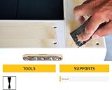 Sika Everbuild Multipurpose Wood Filler 250ml White Sandable Indoor Outdoor view 5