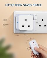 DEWENWILS Remote Control Sockets 30m 100ft 13A 3120W Wireless Light Switch view 4