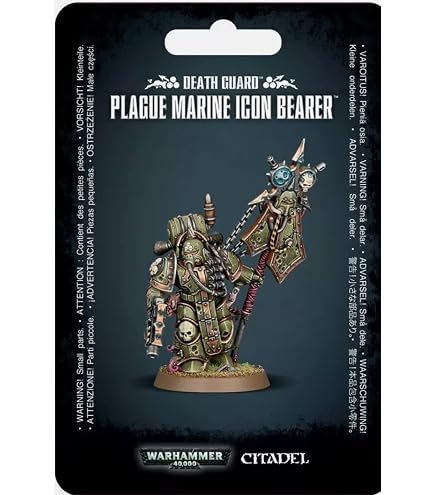 Games Workshop Warhammer 40k - Death Guard Myphitic Blight-Hauler (ETB) - Kit Plastica Facile Da Montare, Base 80 Mm