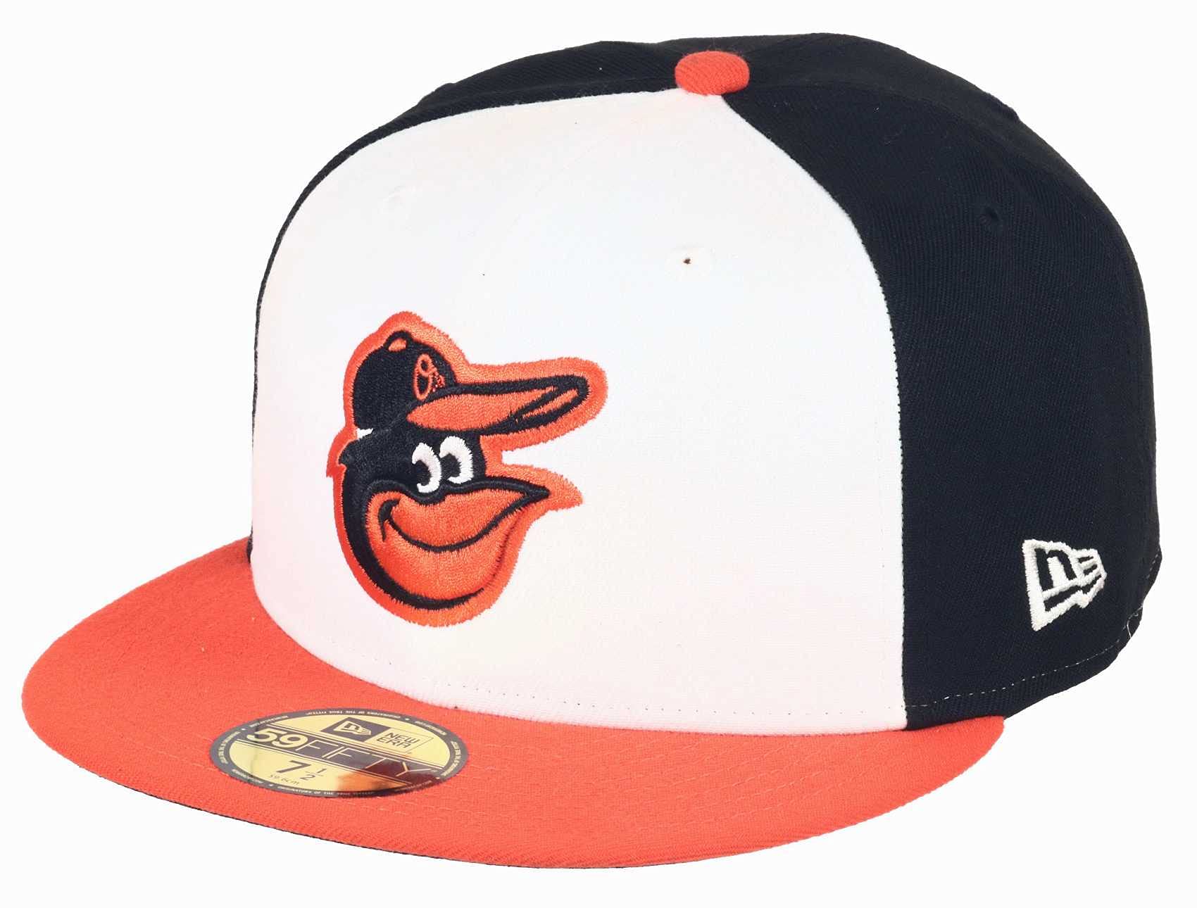 New Era Baltimore Orioles MLB AC Performance White 59Fifty Basecap - 7 7/8-63cm (XXL)