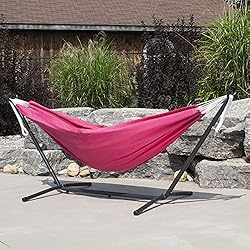 Vivere Double Polyester Hammock with Space Saving