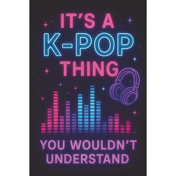 Amazon.com: Paperback K-pop Journal, For Kpop Music Fans, Wide