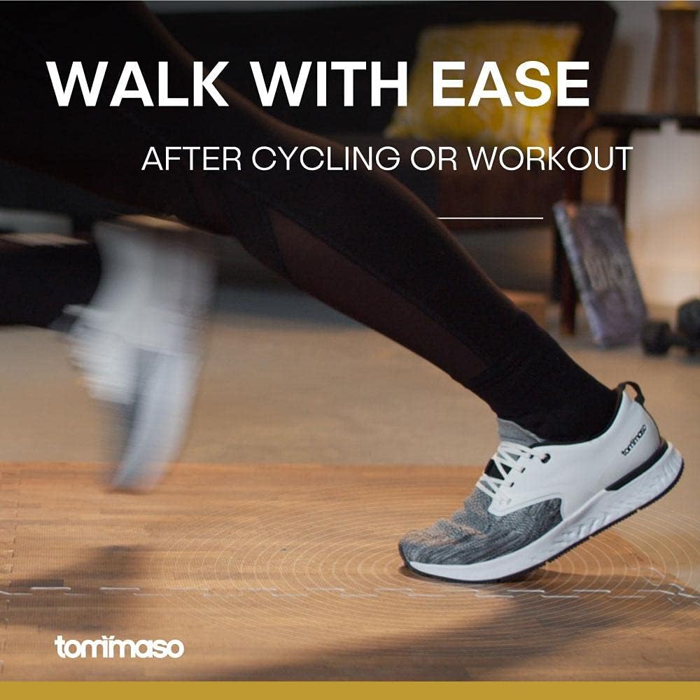 | Tommaso Capri Knit Women's Walkable, SPD Compatible, Indoor Cycling Shoe and Bundle, White, Grey, Black, Pink | Athletic