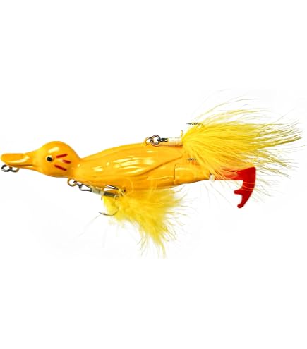 Amazon.com : VMSIXVM Topwater Duck Fishing Lures, Realistic Baby