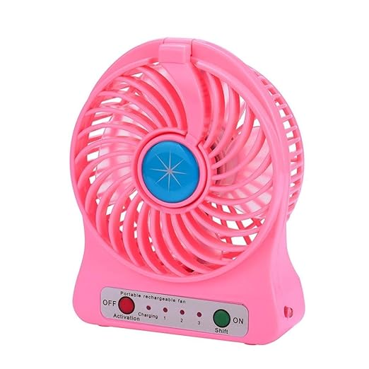 hunpta portátil funciona con batería LED ventilador refrigerador ...