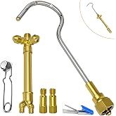 Light Duty Welding Torch Kit with MTF-5 100% Wrap Around Brazing Torch Tip | OxyAcetylene Welding Brazing Torch Kit, for Uniweld #71 WH550 Welding Handle, Professional HVAC Soldering Brazing Repair Tool