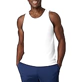 Hanes Men’s Performance Tank, X-Temp Moisture-Wicking Tank Top, Solid Colors, 2-Pack
