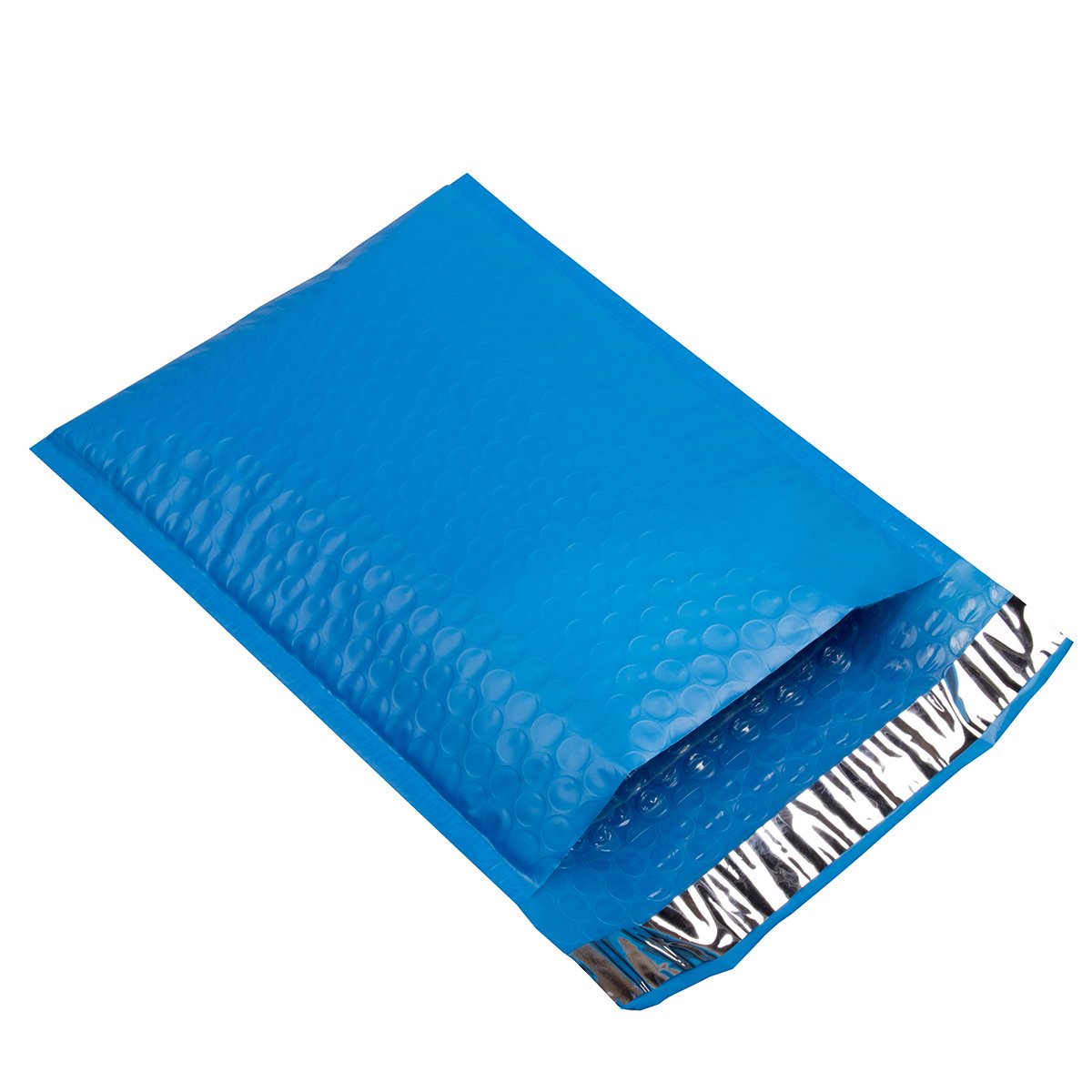 Mailer Plus 0 Blue Poly Bubble Mailers 6x10" Self Seal Padded