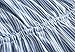 Sunm boutique Casual Off Shoulder Striped Short Rompers and Jumpsuits For Women(S, Blue)