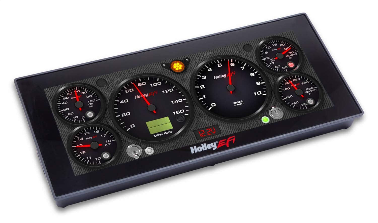 Holley 553-111 EFI Pro Dash Compatible with EFI Dominator or HP ECU with V4 Buil