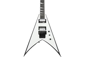 Jackson JS Series King V JS32 - White with Black Bevels