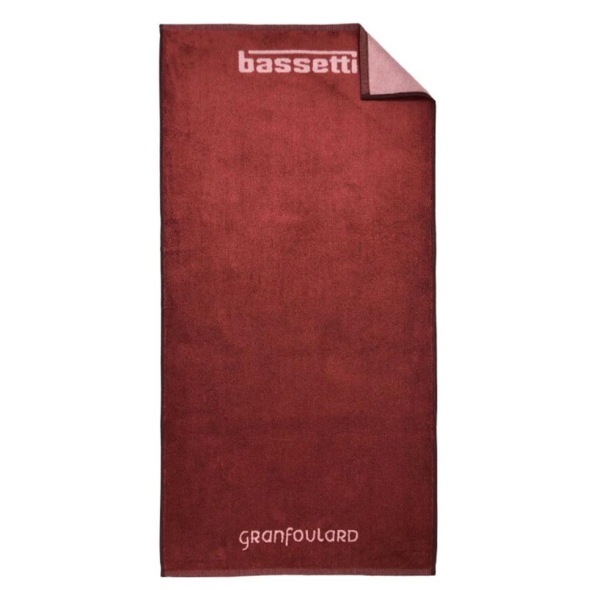 Bassetti Cotton Hand Towel, Terracotta, 50 x 100 cm