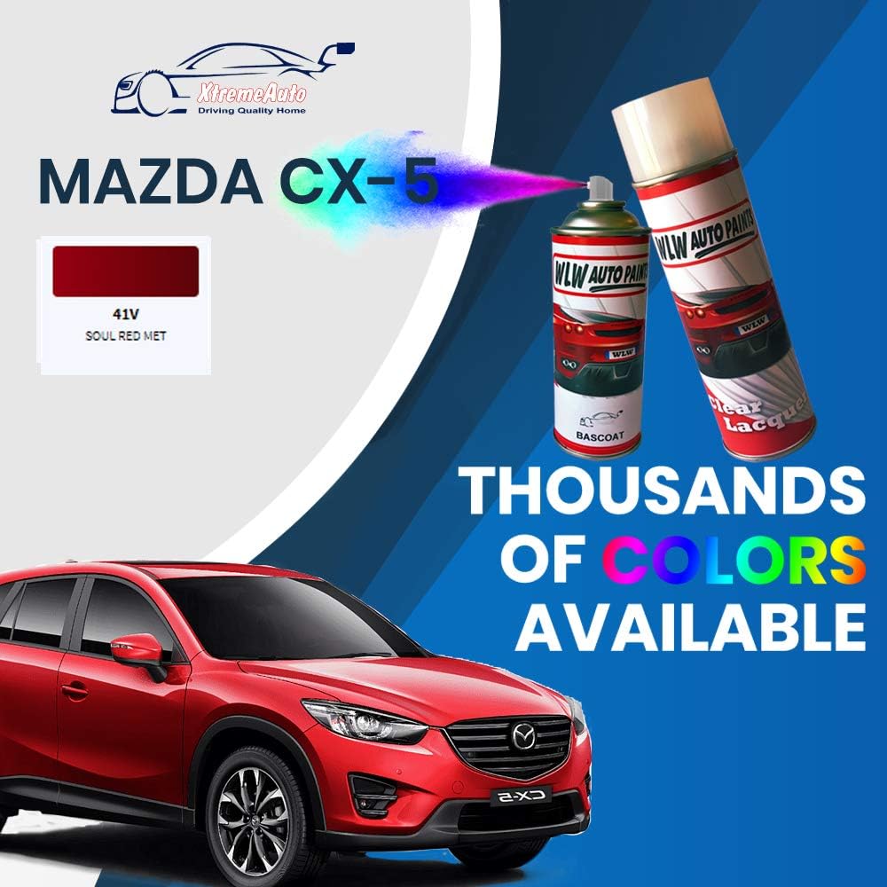 Xtremeauto 500ml Aerosol + Lacquer Touch Up Paint Stone Chips Scratch