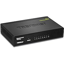 Amazon.com: TRENDnet 8-Port Gigabit GREENnet Switch