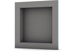 Wedi Shower Niches, 16" x 16" Square Edge Niche
