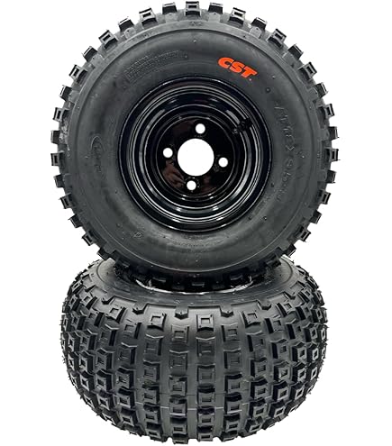 Amazon.com: (2) Super Turf Tire Assemblies 18x8.50-8 Fits Bad Boy