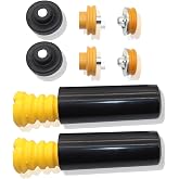 Rear Upper Lower Shock Mounts Grommets and Bump Stops Kit Compatible with BMW E82 E87 E88 E90 E92 E93 128i 135i 323i 325xi 328i 328xi 330i 335i 335d 2006-2015# 3353676733401 33506771737 33506771738