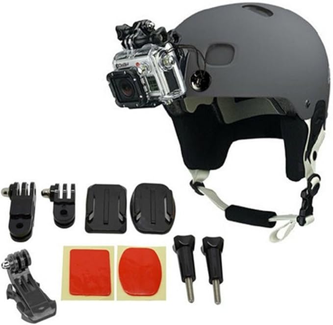 Paintball Helmet Gopro Mount Kit Front for Gopro Hero 4 3