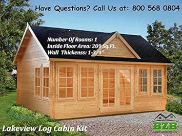 Bzbcabins Com Lakeview Log Cabin Kit Buy Online See Prices