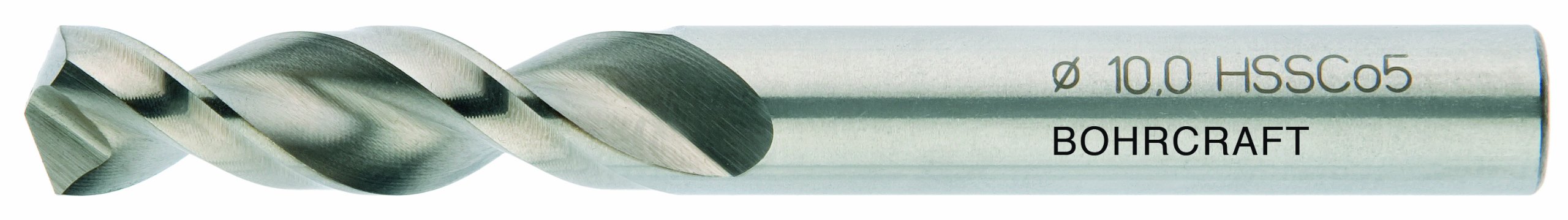 Bohrcraft Spiral Drill Bit DIN 1897 e Split Point Type N, Profi Plus 12.0 mm in Quadro Pack (1 Pack of 12650301200