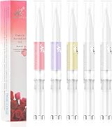 AISEELY Nutrition Oil Pen 5pcs Nail Cuticle Oil Pens Random Color Flavors view 2