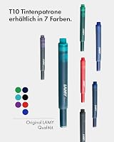 LAMY T10 Turquoise Ink Cartridges Set of 4 Large Capacity 1.25 ml view 4