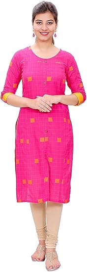 Women's Cotton Straight Kurta