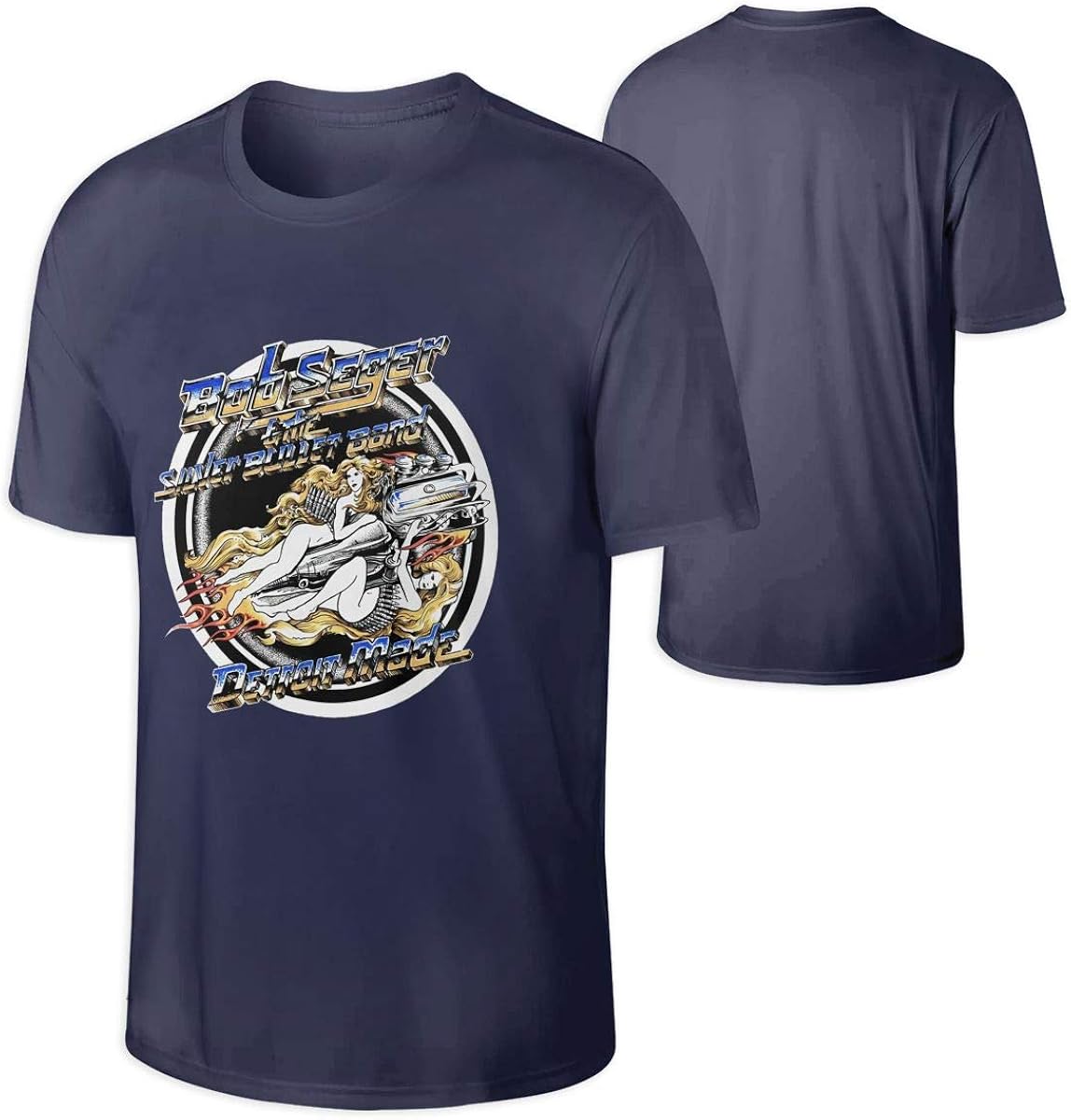 bob seger silver bullet band t shirt
