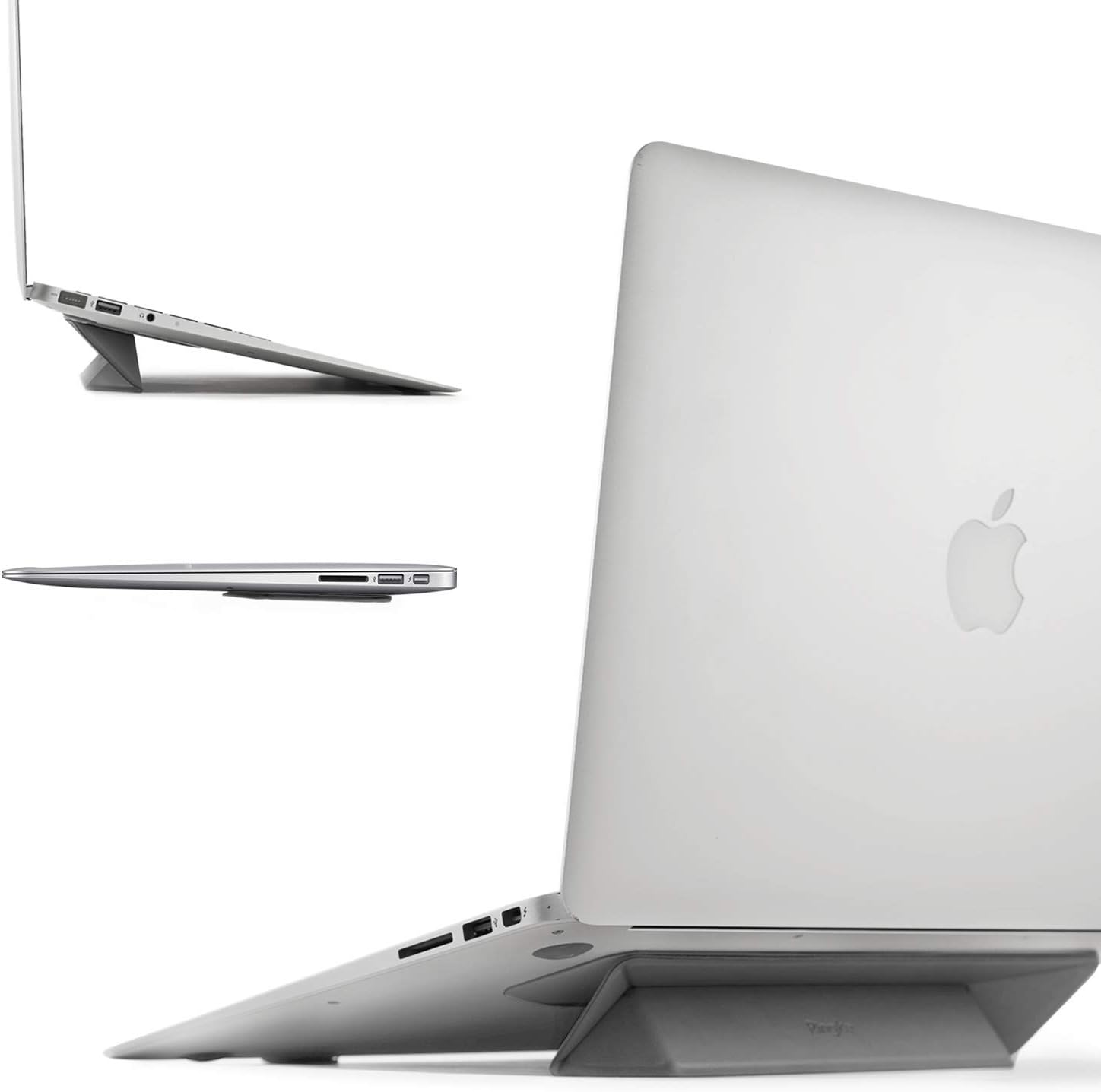 Ringke Laptop Stand Support Ordinateur Portable [Gray] Adhésif Portatif