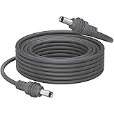 MaySpare Starlink Mini DC Cable 16FT/5M, Ideal Extension Replacement DC Power Cord Cable, Waterproof Barrel Jack 18AWG, 5521 Starlink Mini Accessories