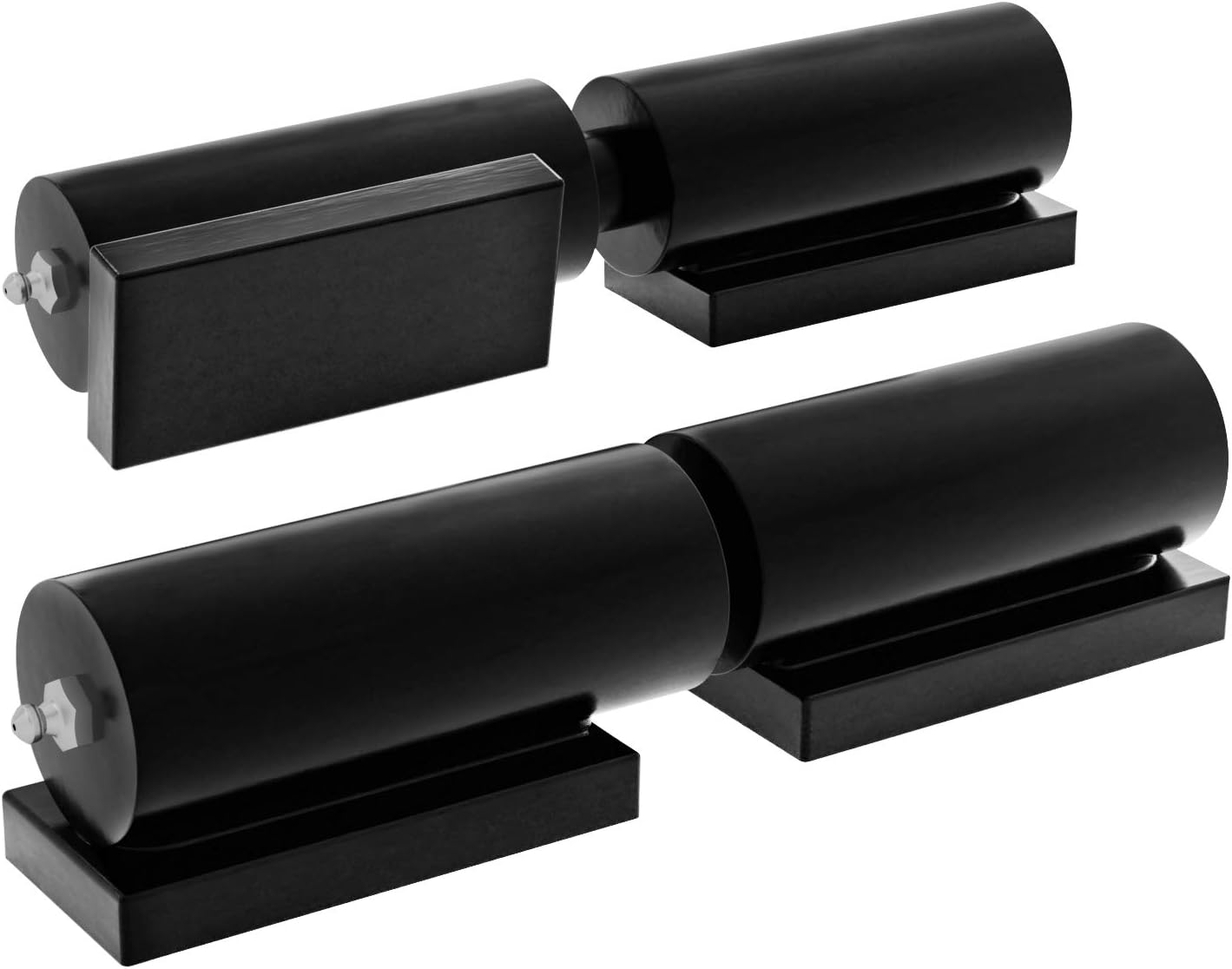 Heavy Duty Gate Hinge Pair - 5 inches Barrel Style 450lb Capacity - Weld On Install