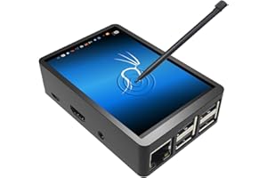 JUN-ELECTRON for Raspberry Pi 3 B+ 3.5 inch Touch Screen with Case, 320x480 Pixel Monitor TFT LCD Game Display [Support Raspbian, Ubuntu, Kali, RetroPie System]