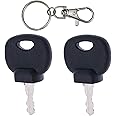 JEENDA Ignition Keys 14707 14607 14603 5755124 8035807 for Bobcat New Holland Industrial JCB Bomag Hamm Roller Compaction Dynapac Terex Vibromax Volvo Ford Moxy 85804675 05755125