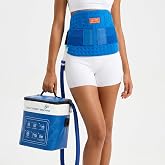 Cold Therapy Ice Machine for Lower Back/Stomach After Surgery Pain Relief | Cryotherapy with Timer Control Temp Monitor, 2 Straps, Quiet Pump, Pressure Regulator Continuous Use for Injuries Recovery