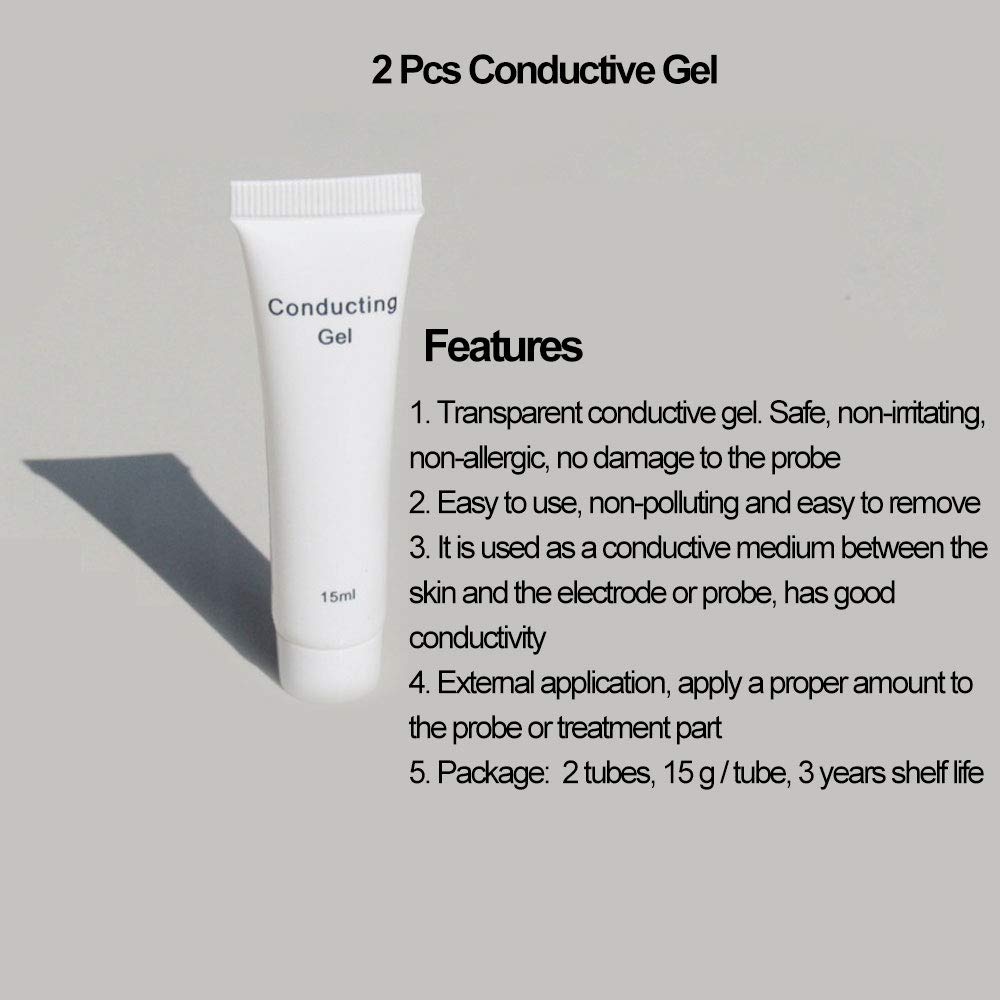 2 Pcs Conductive Gel Cream for Electronic Acupuncture Pen Massage