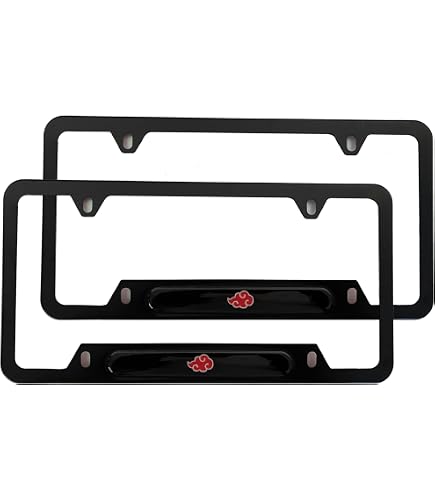 Amazon.com: Akatsuki Sign License Plate Frame Cover Holder W