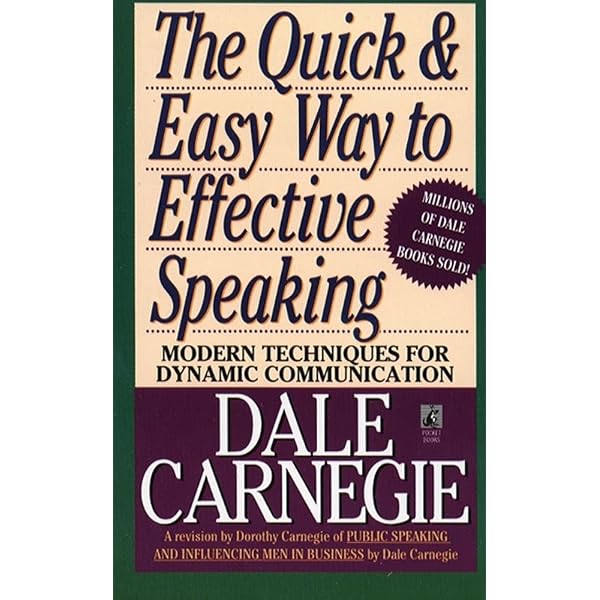The Dale Carnegie Course on Effective Speaking, Personality Development,  and the Art of How to Win Friends & Influence People: Carnegie, Dale:  9789563100150: Amazon.com: Books