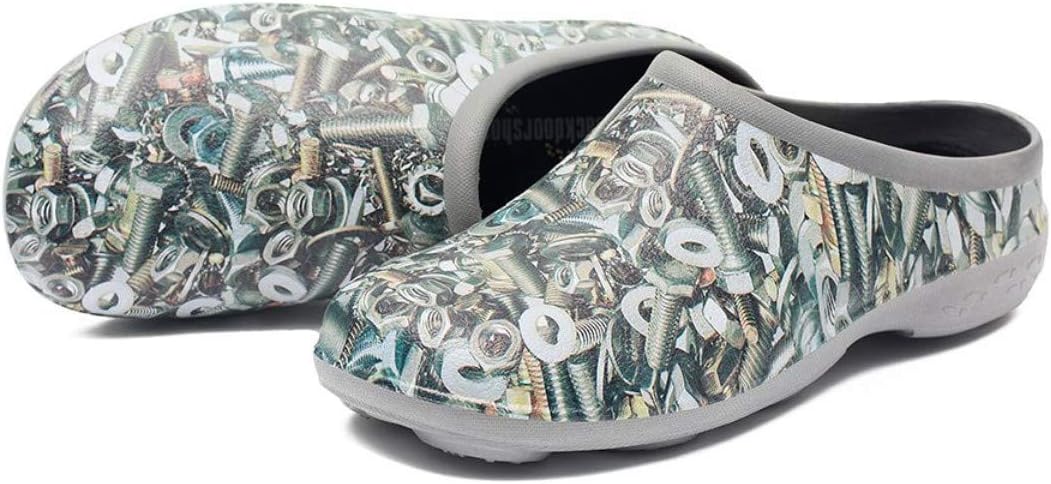 Mens Comfortable Slip On Garden Clogs Shoes
