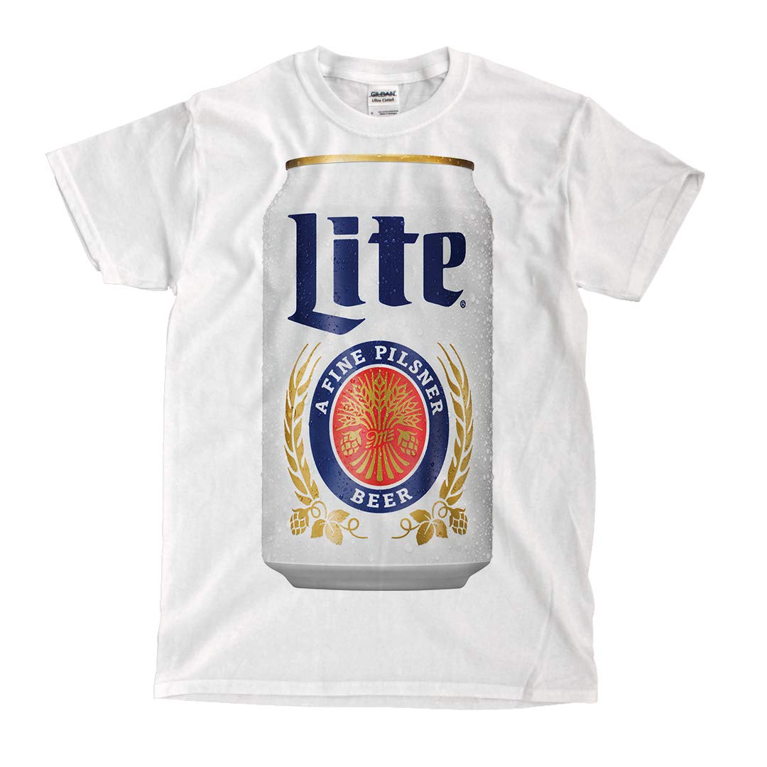 Miller Lite Can T Shirt 3238 Seknovelty