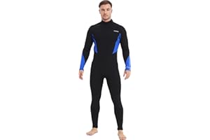 Aunua Wetsuits Men 5mm Fullsuit Superstretch Neoprene GBS Seams Keep Warm Surfing Diving Snorkeling Wetsuit