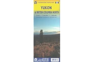 Yukon and Northern BC Travel Reference Map