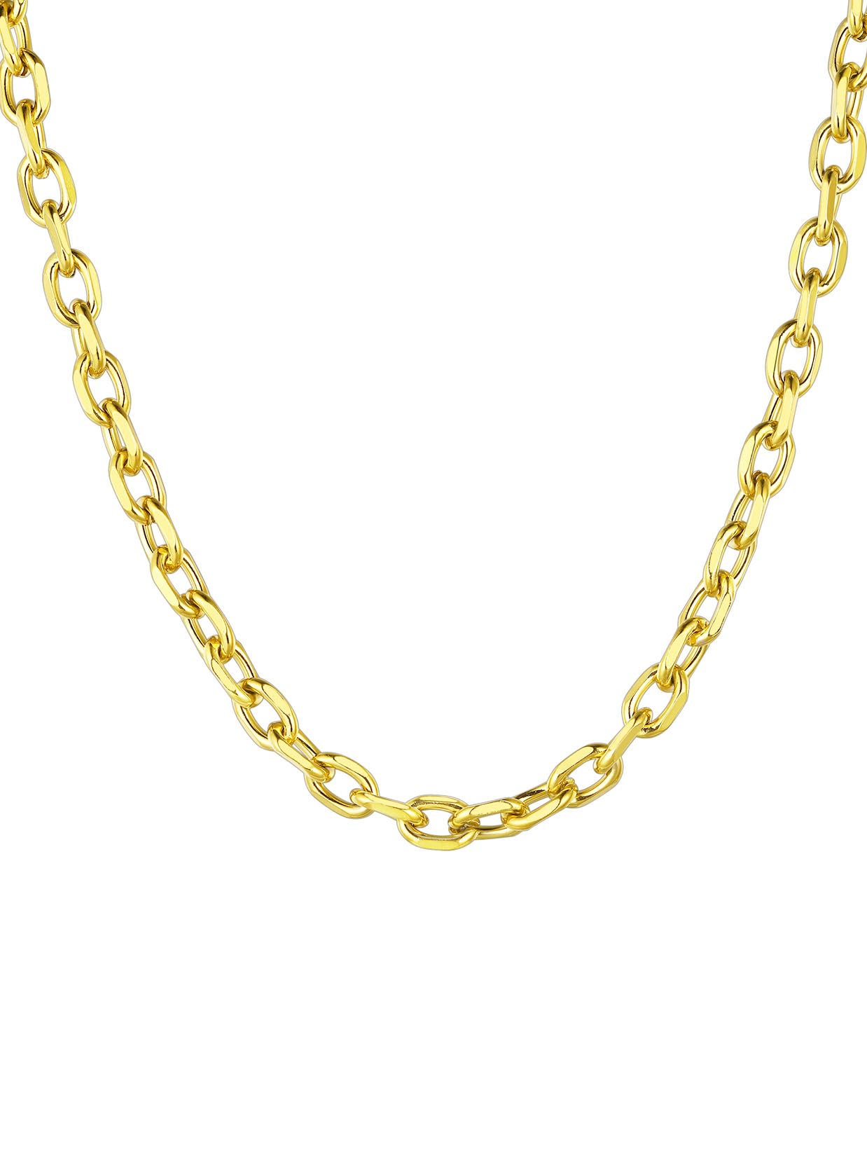 Linking Chains Thick Gold Chain Men