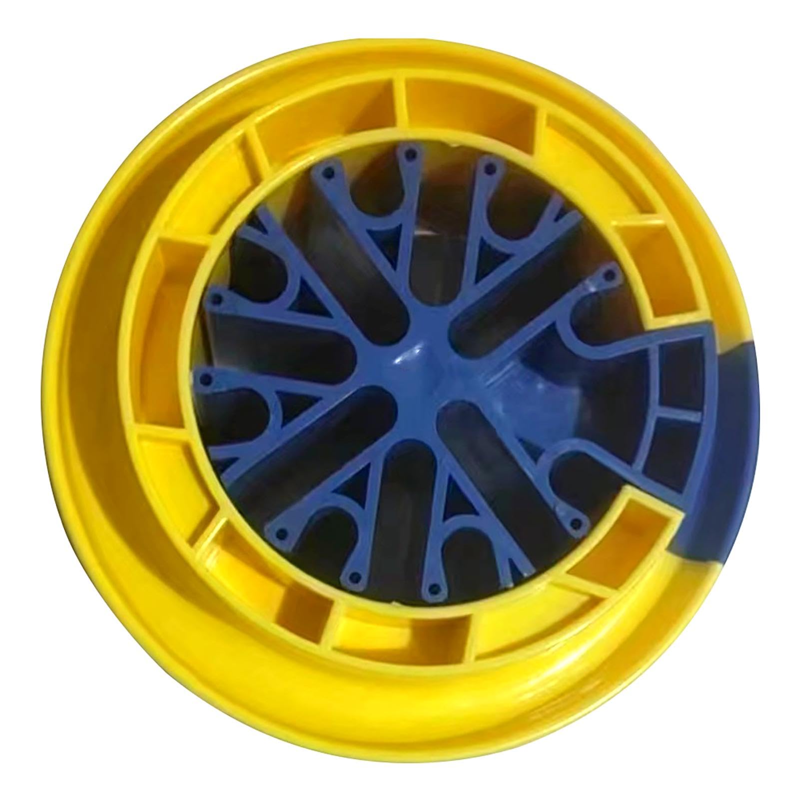 Cable Management Tool,Wire Bundler,Wire Organizing Tool,Cable Organiser Tool,Category 5/6 Generic Cabling Cable Dresser,Prevent Entanglement Network Carding,Fit for Cable Management(Yellow+Blue)