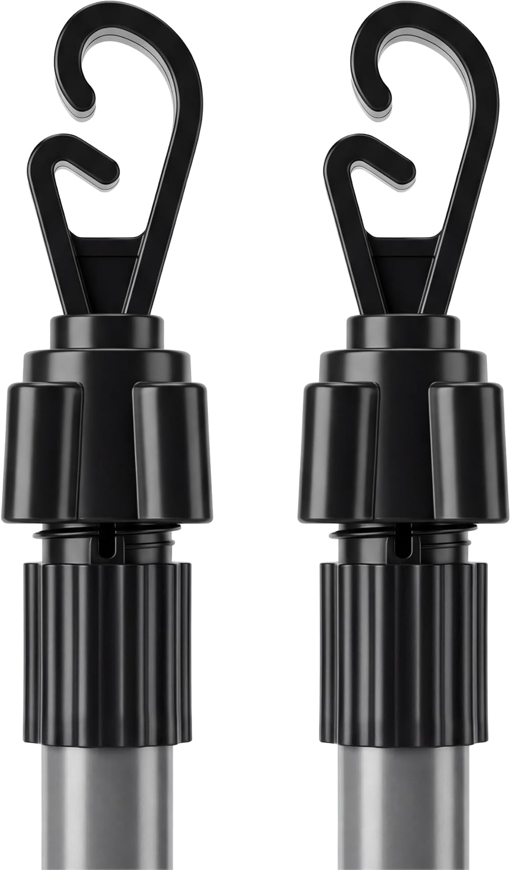 Vivo Technologies 2.2m Telescopic Washing Line Prop Poles - Pack of 2