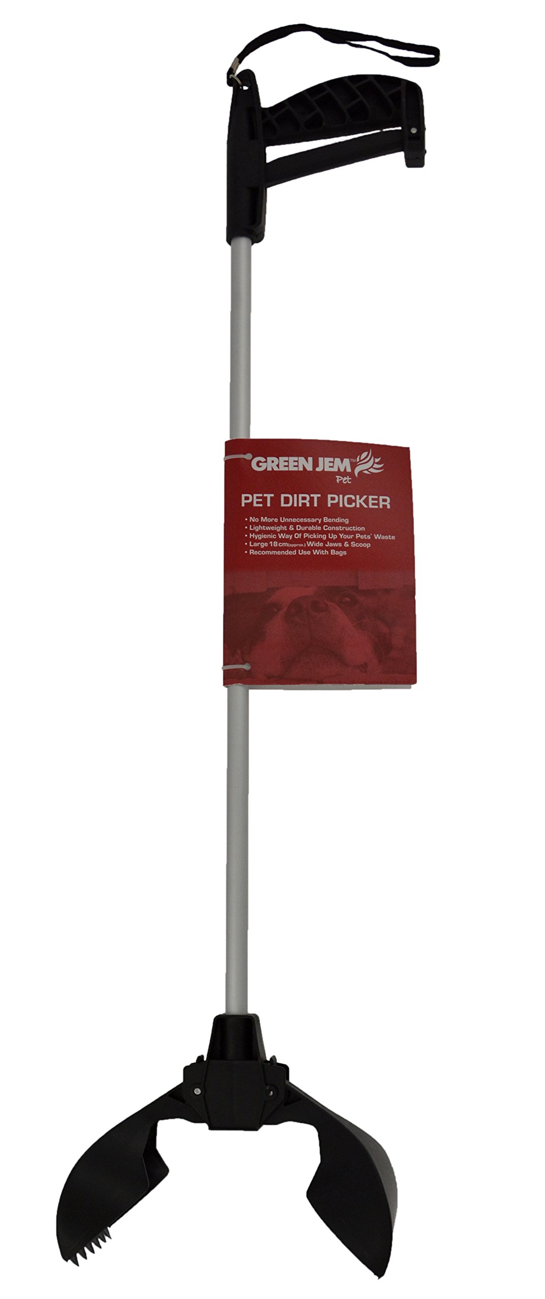 PET DOG WASTE EASY PICKUP POOPER SCOOPER WALKING POO POOP SCOOP GRABBER PICKER GREEN JEM