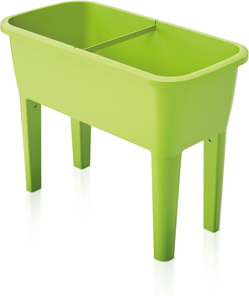 Prosperplast Huerto Urbano 52 l, Planter High, Gris, ZA19: Amazon ...